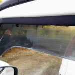 車のサイドバイザー(雨よけ、ドアバイザー)の傷を自分で修理